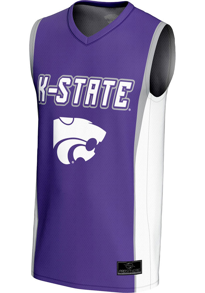 ProSphere KState Wildcats Youth Authentic Purple Basketball Jersey Purple 92 POLY 8 SPANDEX Size L Rally House