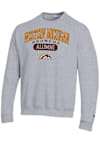 Main image for Mens Western Michigan Broncos Grey Champion Pill Alumni Powerblend Crew Sweatshirt