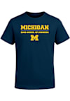 Main image for Toddler Navy Blue Michigan Wolverines Ross Business School Short Sleeve T-Shirt