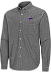 Main image for Mens K-State Wildcats Black Antigua Porter Long Sleeve Dress Shirt