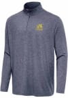Main image for Mens Drexel Dragons Navy Blue Antigua Hunk Qtr Zip Pullover