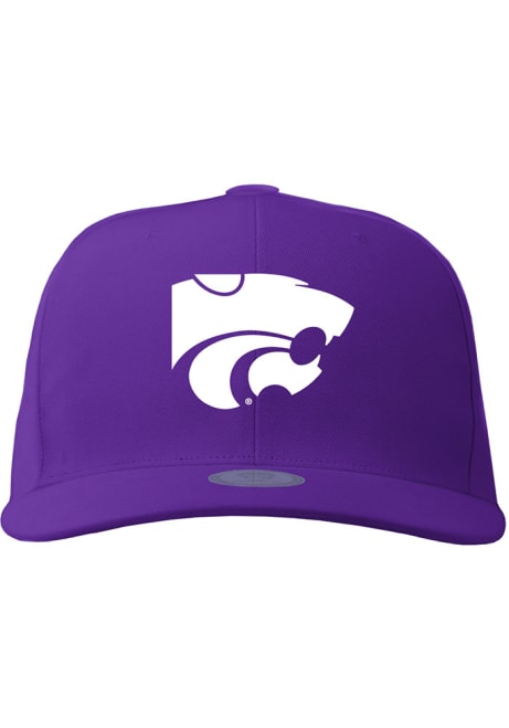 Purple K-State Wildcats Noggin Boss Mascot Head