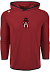 Main image for Mens Indiana Hoosiers Red Greyson ASpen Hooded Sweatshirt
