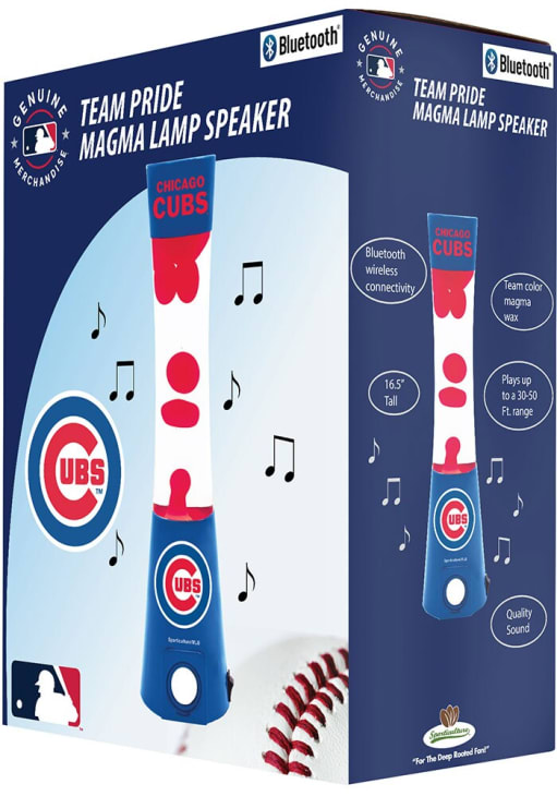 Chicago Cubs Lava Lamp Wireless Speaker Table Lamp