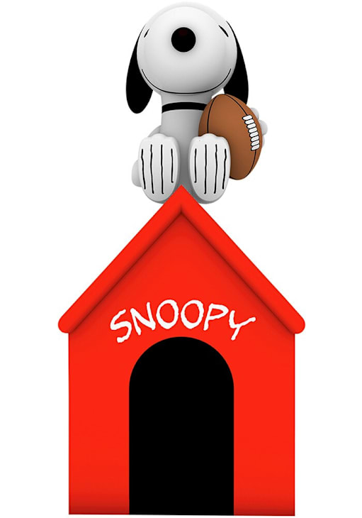 Kansas City Chiefs Red Outdoor Inflatable Snoopy Doghouse