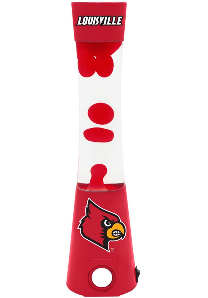 Louisville Cardinals Lava Lamp Wireless Speaker Table Lamp