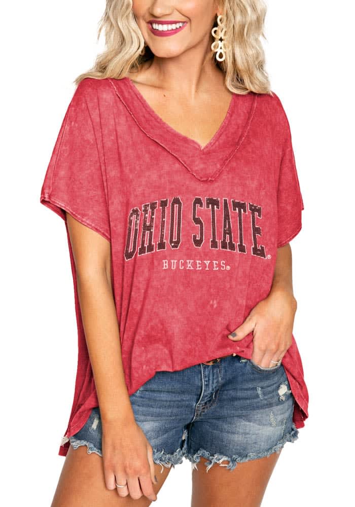 Womens Medium PINK VS Ohio sale State