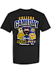 Main image for Pitt Panthers Football College Gameday vs Notre Dame Ticket Short Sleeve T Shirt - Black