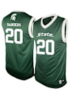 Main image for Nick Sanders Mens Green Michigan State Spartans NIL Basketball Jersey