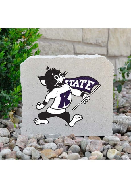 Grey K-State Wildcats State Williw 8x7 Rock