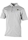 Main image for Mens Purdue Boilermakers Grey Columbia Heat Seal Double Hit Short Sleeve Polo Shirt