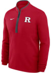 Main image for Mens Rutgers Scarlet Knights Red Nike DriFIT Victory Qtr Zip Pullover