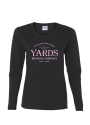 Yards Brewing Philadelphia Womens Black Logo Long Sleeve T Shirt