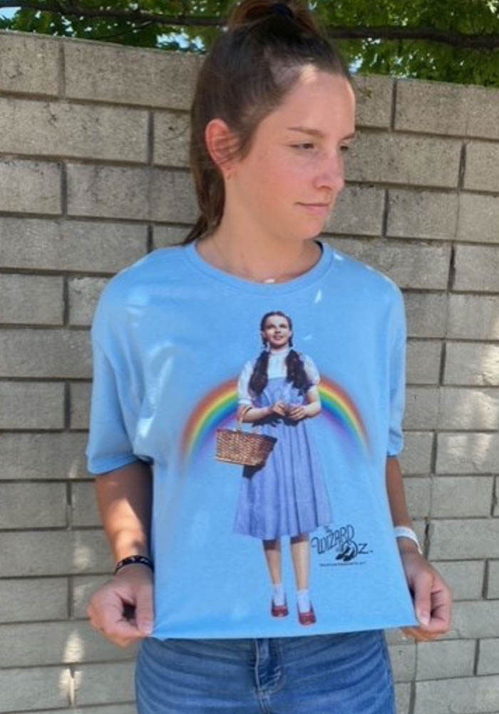 Wizard of Oz Womens LIGHT BLUE Dorthy T-Shirt - 80030033