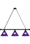 Main image for Black K-State Wildcats 3 Shade Billiard Lamp