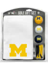Main image for White Michigan Wolverines Microfiber 16x40 Golf Gift Set