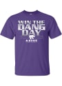 K-State Wildcats Win The Dang Day T Shirt - Purple