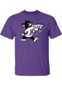 K-State Wildcats Vintage Logo T Shirt - Purple