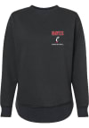 Main image for Jillian Hayes Rally Womens Black Cincinnati Bearcats NIL Embroidered Crew Sweatshirt