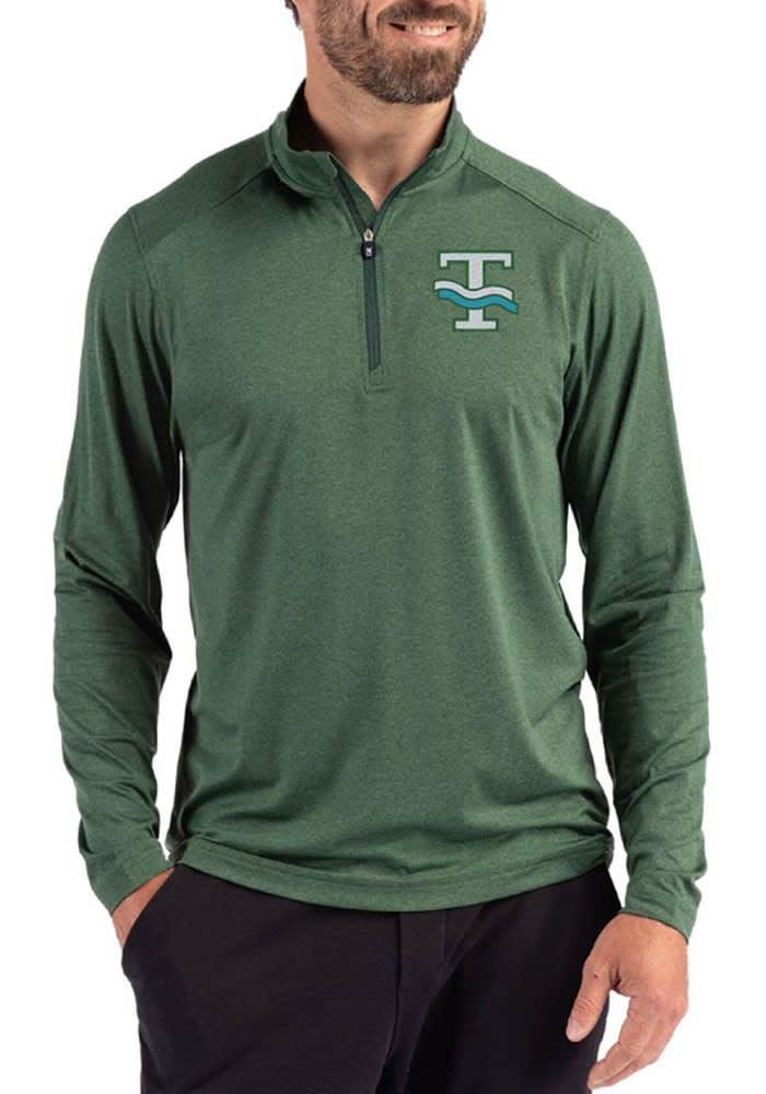 Cutter and Buck Tulane Green Wave Mens GREEN Vault Coastline