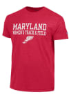 Main image for Maryland Terrapins Red Champion Womens Track and Field Short Sleeve Fashion T Shirt