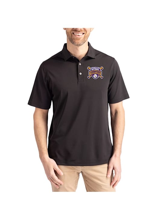 LSU Tigers Cutter and Buck BLACK 2025 CWS Champions Virtue Eco