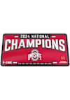 Main image for Ohio State Buckeyes Red  9x Football National Champions License Plate