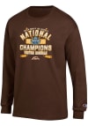 Main image for Mens Western Michigan Broncos Brown Champion 2025 National Champions Jersey Tee