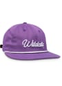 K-State Wildcats Rope Mascot Flatbill Adjustable Hat - Purple