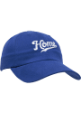Kansas City Royals Home Script Twill Dad Adjustable Hat - Blue