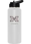 Main image for White Michigan Wolverines Grandpa 34oz Stainless Steel Bottle