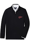Main image for Mens Indiana Hoosiers Black Mizzen+Main KPI Qtr Zip Pullover