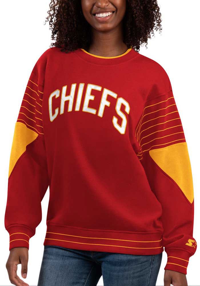 Chiefs best sale sweatshirt womens