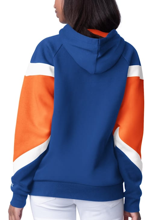 Starter Denver Broncos Womens Blue Game On Hoodie 81710404