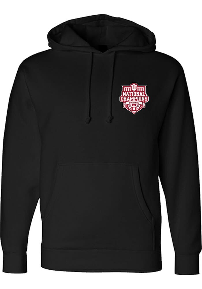 Something Inked Indiana Hoosiers Mens BLACK 2025 College Football