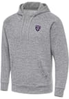 Main image for Antigua Louisville City FC Mens Grey Victory Long Sleeve Hoodie