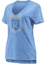 Kansas City Royals Womens Coop Equal Effort T-Shirt - Light Blue