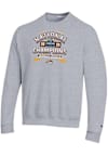 Main image for Mens Western Michigan Broncos Grey Champion 2025 National Champions Powerblend Crew Sweatshirt
