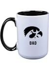 Main image for White Iowa Hawkeyes 15oz Dad Ceramic Mug