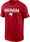Main image for Nike Tampa Bay Buccaneers Red Team Issue Short Sleeve T Shirt