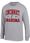 Main image for Mens Cincinnati Bearcats Grey Champion Est. Date Grandma Jersey Tee
