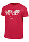 Main image for Maryland Terrapins Red Champion Football Football Short Sleeve Fashion T Shirt