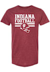 Main image for Indiana Hoosiers Crimson Summit Sportswear Football Sport Drop Short Sleeve T Shirt