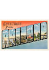 Main image for Arizona Greetings from Arizona Vintage Magnet
