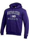 Main image for Mens Northwestern Wildcats Purple Champion Big Ten Powerblend Hooded Sweatshirt