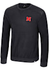 Main image for Mens Nebraska Cornhuskers Black Colosseum Sweet Dee Waffle Sweatshirt