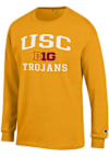 Main image for Mens USC Trojans Gold Champion Big Ten Jersey Tee