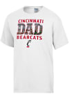Main image for Cincinnati Bearcats Dad Short Sleeve T Shirt - White