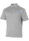 Main image for Columbia North Carolina Tar Heels Mens Grey Sand Tee Short Sleeve Polo