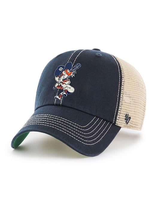 47 Detroit Tigers NAVY Batting Tiger Trawler Adjustable Hat
